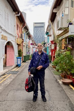 Steve in Haji Lane