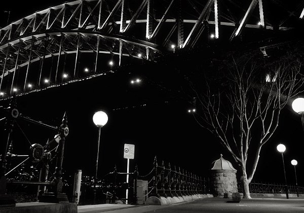 Australia Oct 2017 Australia Oct 2017 Sydney visit. Harbour bridge at night.